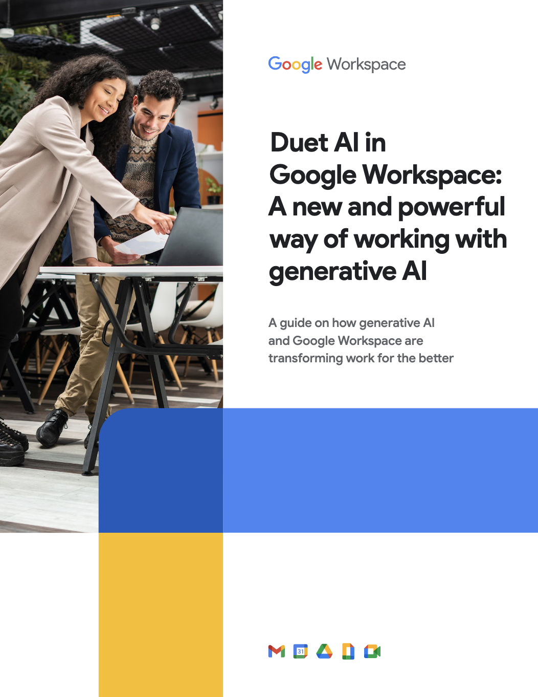 Duet AI in Google Workspace: A new and powerful way of working with generative AI