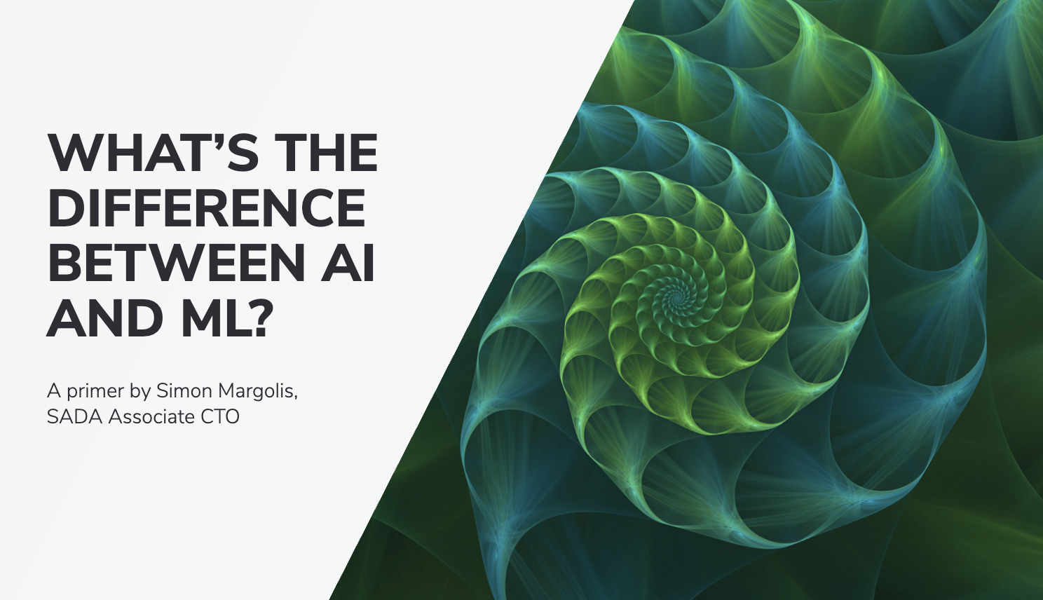 What's the difference between AI and ML?